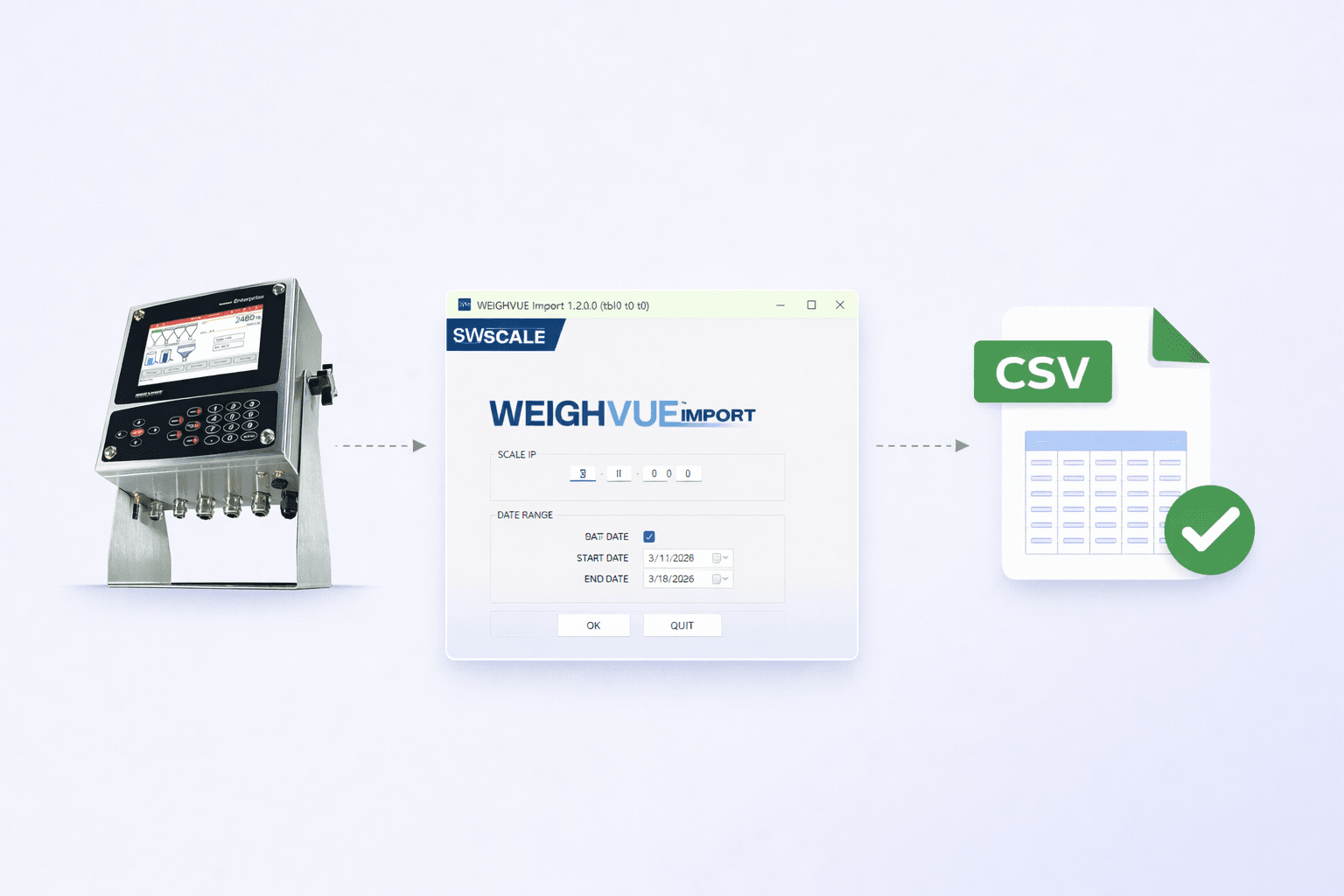 WeighVue Imports
