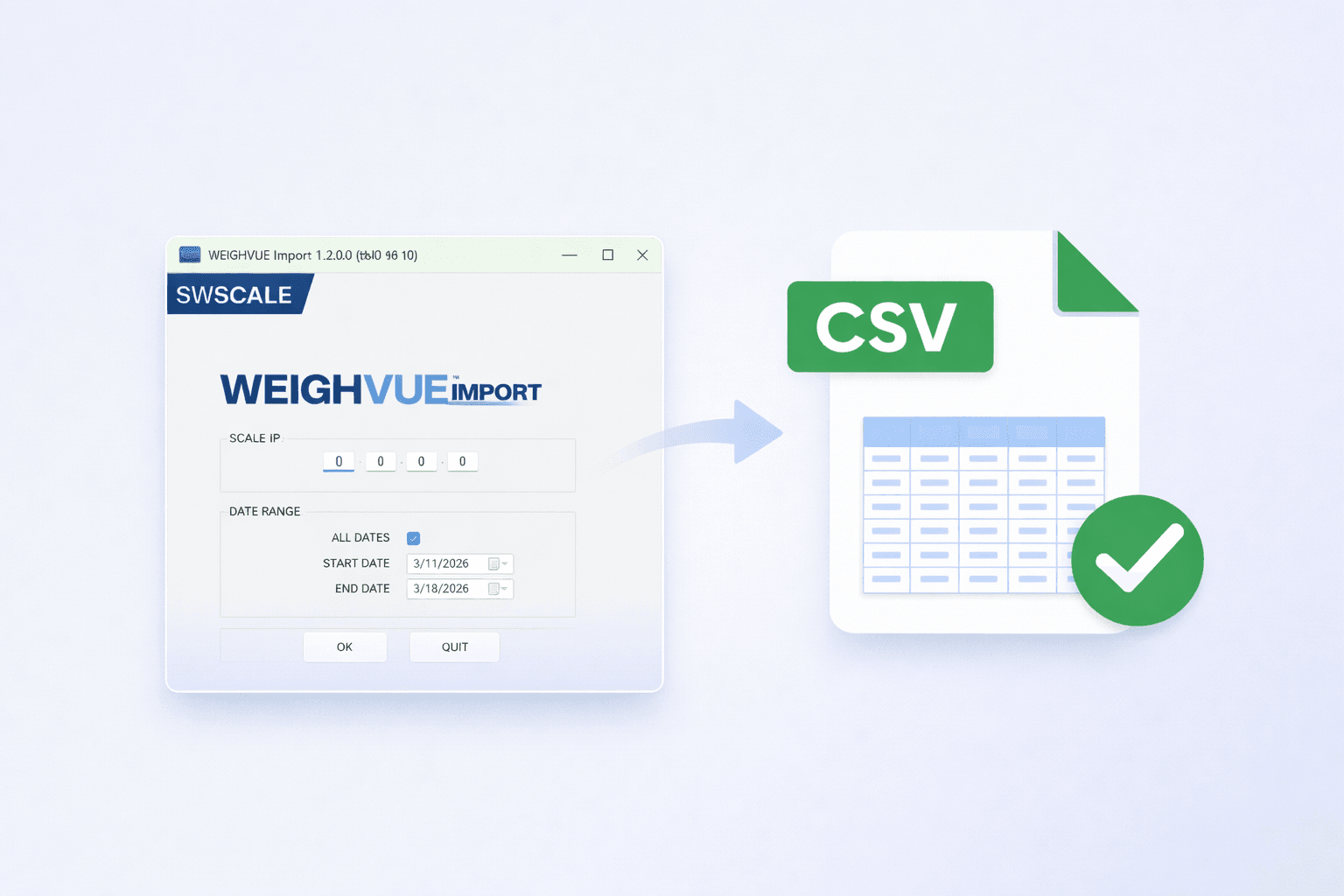 WeighVue Imports